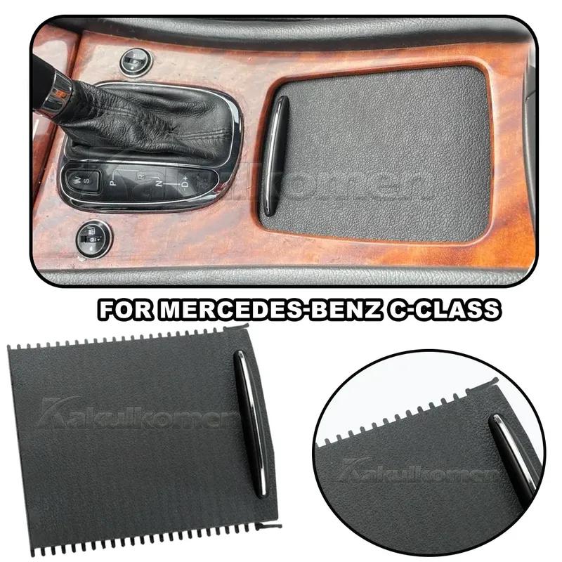 For Mercedes Benz C Class W203 C200 C220 Car Center Console Sliding Shutter Cup Holder Roller Blind Cover Car-Styling 2036800123