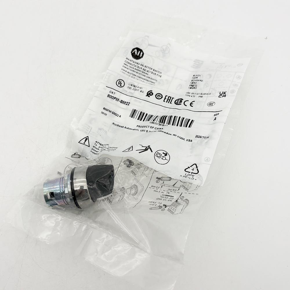 Brand New Allen-Bradley 800FM-SM22 Button Head