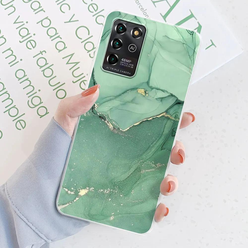 Für ZTE Blade V30 Vita Hülle ZTE Blade V2022 Cover Transparentes Silikon Weiches TPU Handy Hüllen Case Für ZTE V30 Vita Hülle Bumper