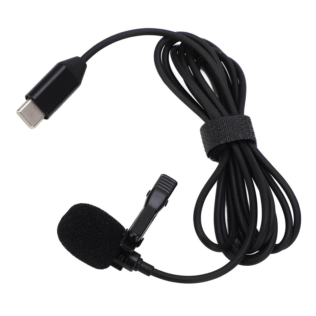 Lavalier Microphone Action Camera Microphone with Type C Interface for DJI Action OA2 OA3 MC490