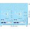ADF RAN/RNZN ANZAC-class Frigates - 1/144 1/350 1/700 - War Ship Decals