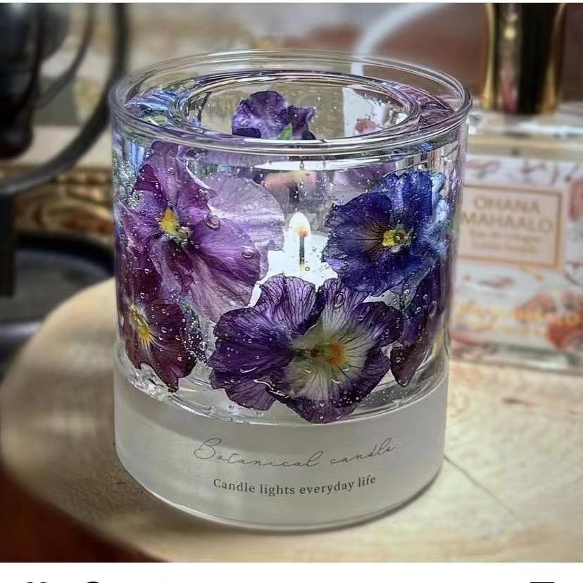 

Сушеные розы, соевый воск, ароматерапия, стекло, для дома, в подарок друзьям, свадебное сопровождение, подарок, праздник