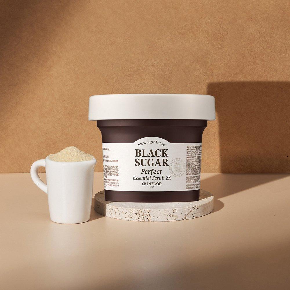 Skinfood Black Sugar Perfect Essential Scrub 2X (210g)