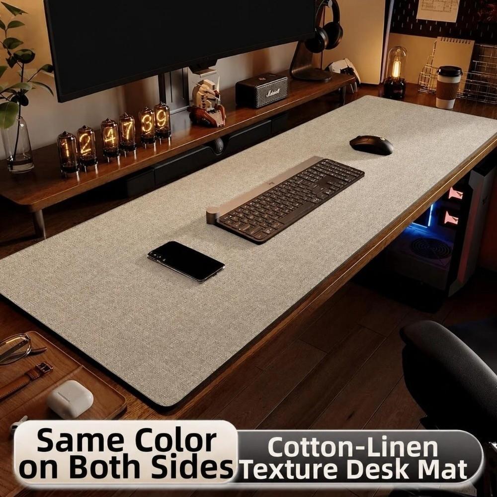 Wear Resistant Office Desk Pad Waterproof Mouse Pad Desktop Protection Mat Work