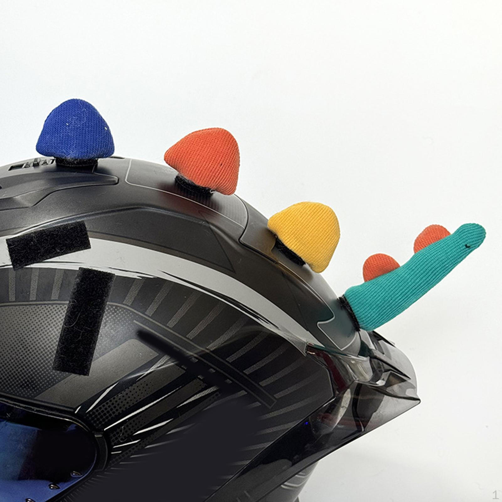 

Helmet Decorations Ornament Decor Removable for Skating Bike Skateboard Ski Biking