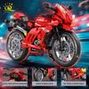Non-Toxic Mechanical Speed Motorcycle Building Block Set Children Diy Car Collectible Adult Model Bricks Educational Toys Gift