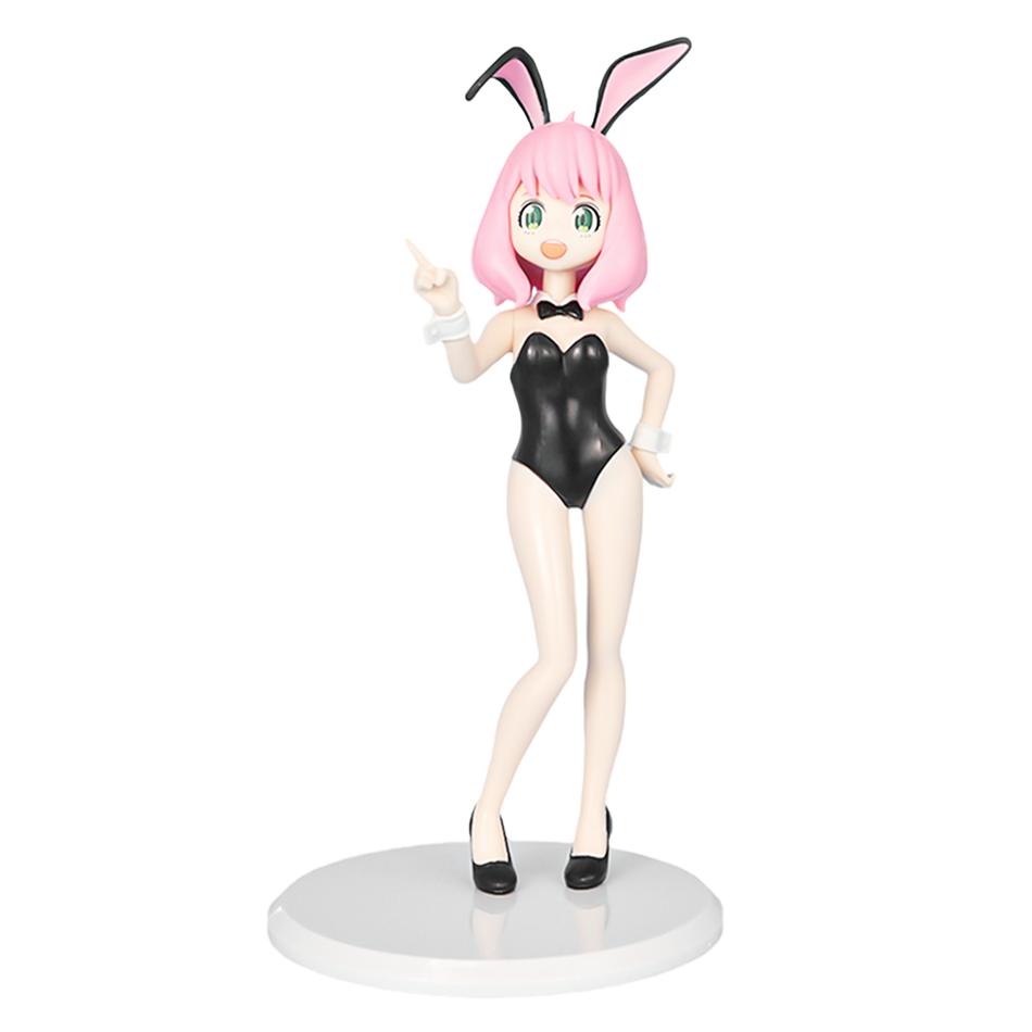 19cm Spy × Family Action Figure Police Uniform Anja Cosplay Doll Anime Cute Girl Doll PVC Model Toy Tabletop Decoration Gift
