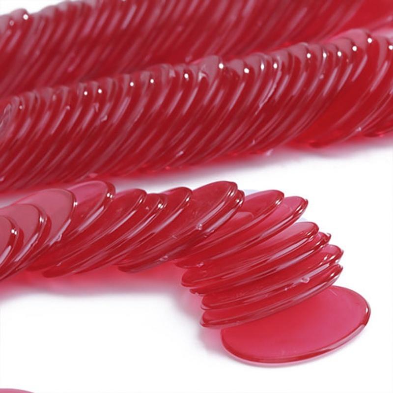 100 pièces bleu clair/vert clair/jaune clair/rouge clair jetons de Bingo en plastique 3/4 pouces (1,9cm)