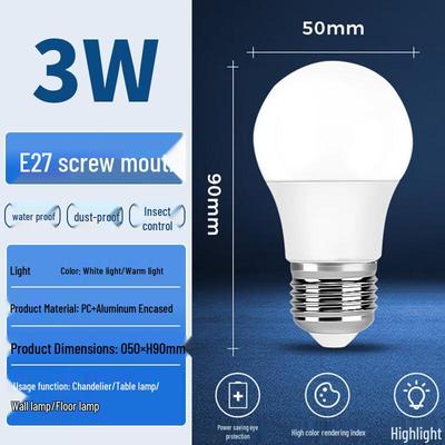 OIMG LED Gloeilamp met Schroefdraad