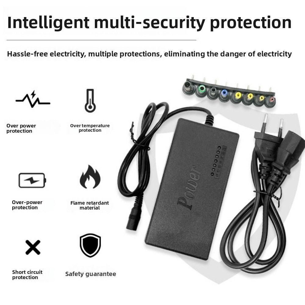 12-24V Laptop Power Adapter 96W Laotop Power Supply Adapter Travel Laptop Charger Adapter Notebook