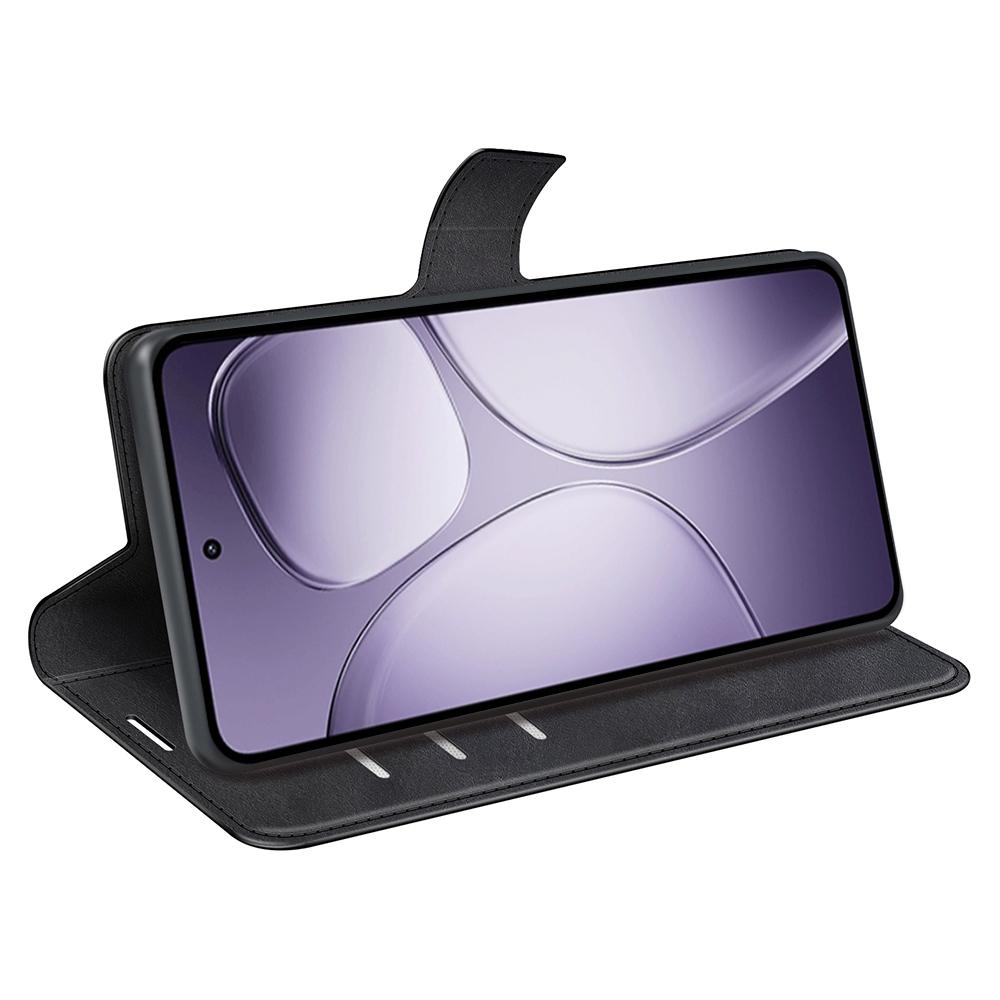 For Xiaomi 14T Pro Stand Case Anti-Scratch Calf Texture Leather Phone Cover