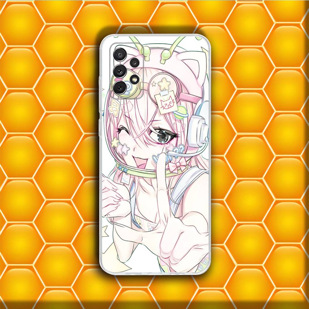 S-Super S-Sonico  Phone Case Silicone For Samsung S30,23,21,22,20 FE lite,S10,9,PIus Note20ultra Soft Transparent