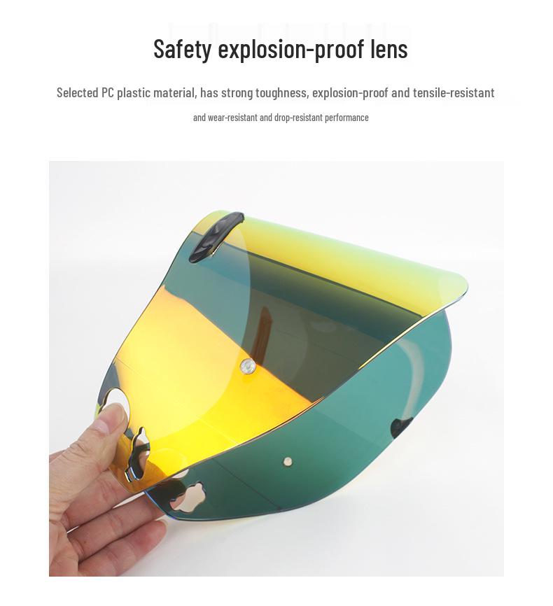 Electroplated Day/Night Visor for ARAI TOUR CROSS3, TX3, XD4 Rally Helmets