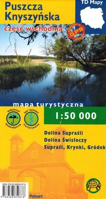 Knyszyn Forest, Eastern Part. Waterproof Tourist Map. Wyd. 2025. Td Maps