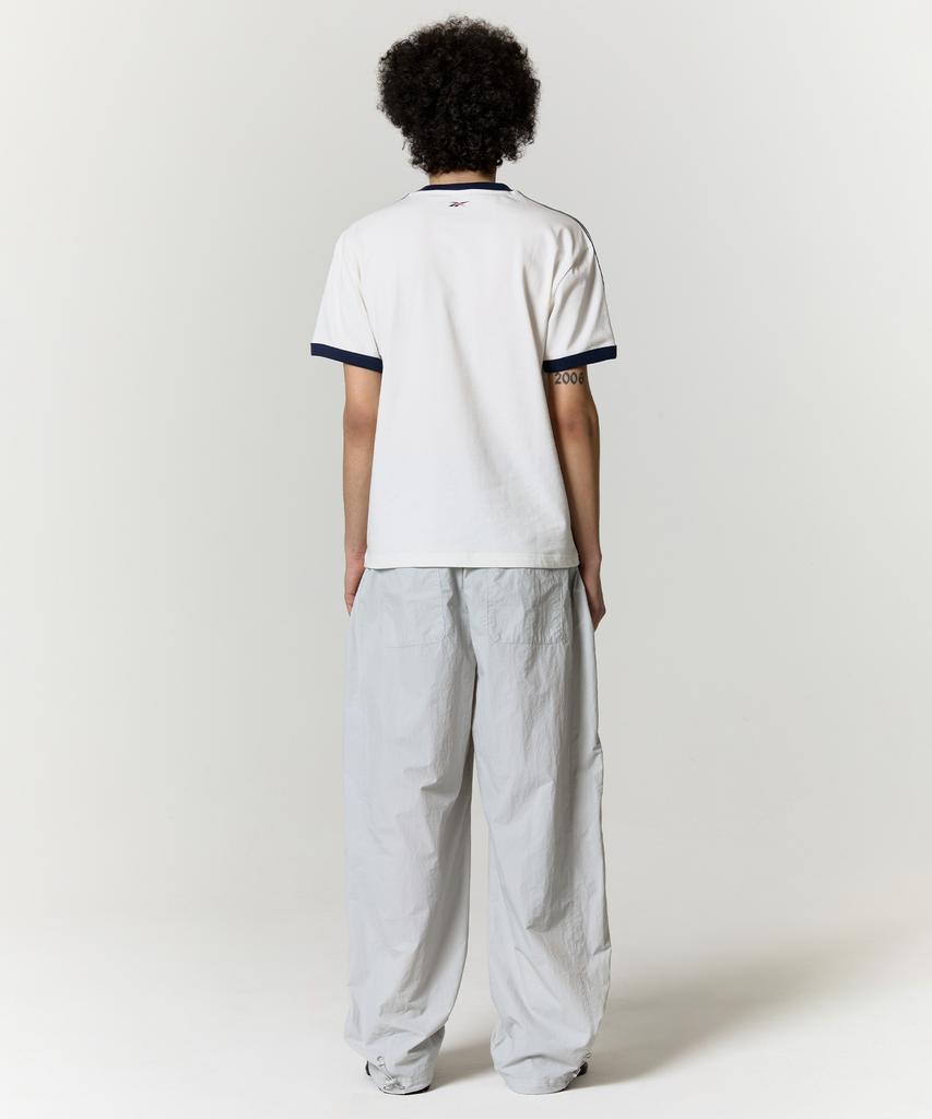 REEBOK Wide Parachute Pants - Light Grey