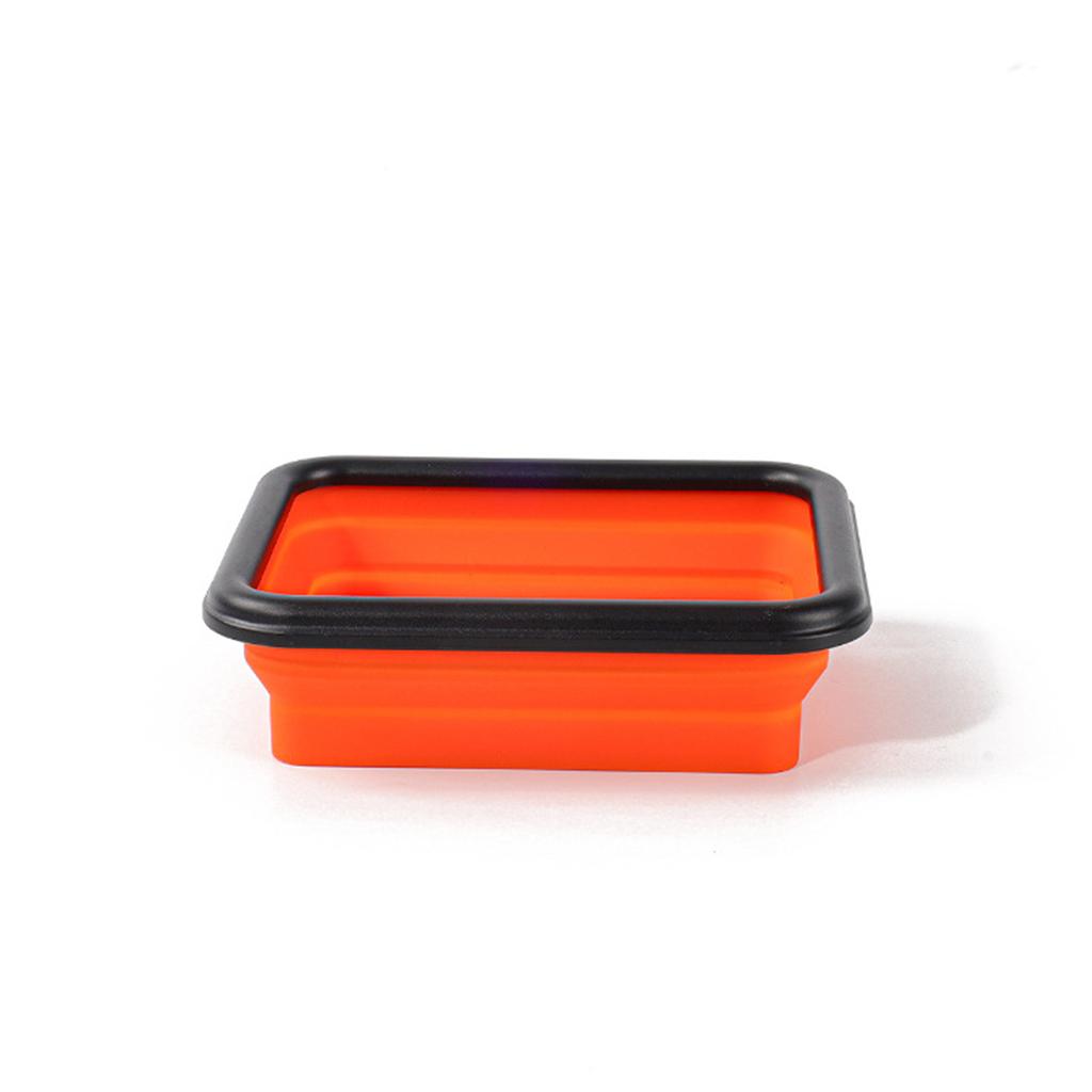 Collapsible Magnetic Screw Tray Storage Box Organizer For Plumber Carpenter Disk Storage Plate Silicone Bowl Tool Part