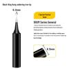 Black King Kong Soldering Iron Tips Set – 5-Piece 900M Internal Heating, Knife-edge & Pointed, Constant Temperature for 936 Soldering Stations