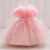 Girls' Formal Princess Dress for First Birthday & Piano Performance