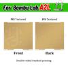 Bambu Lab H2C A2L 335*325mm Bauplatte Doppelseitig Glatt Texturiert Druckbettplatte 3D-Drucker Ersatzzubehör