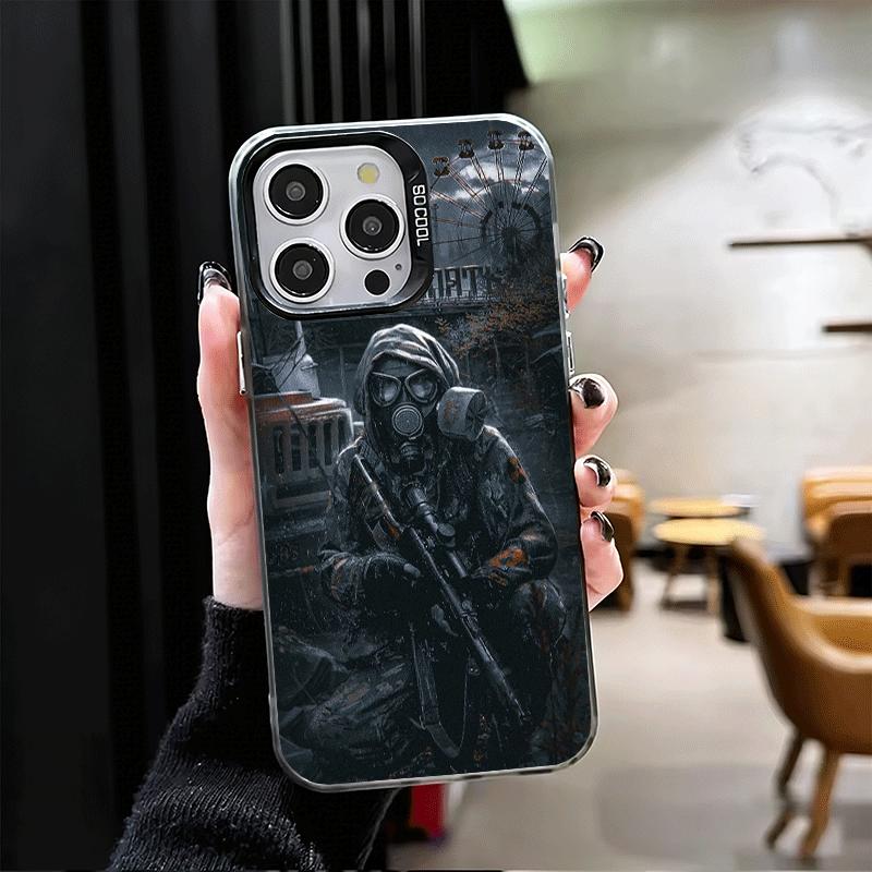 S-Stalker Game Cool Soft Phone Case for iPhone 15 16 17 Pro Max 17Air 16E 14 Plus 13 12 Mini Shockproof Cover Back Shell