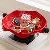 Spherical Handle Fruit Snack Tray Dried Fruit Plate Display Plate Candy Storage Basket  Picnic