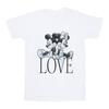 Disney Mens Mickey And Minnie Mouse Love T-Shirt