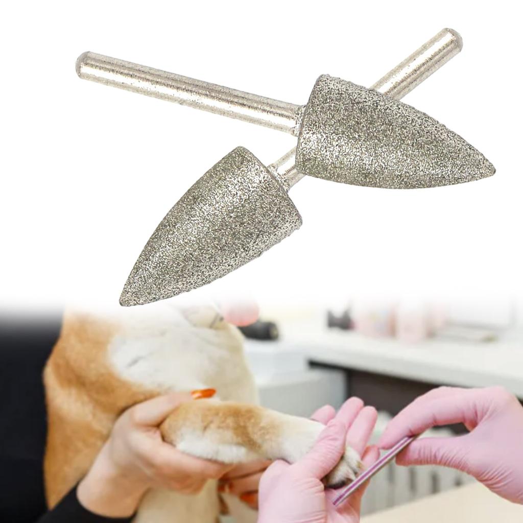 Professional Pet Nail Grinder Replacement Heads Nail Grinder Wheel Nail Trimmer Tips for Dogs and Cats Nail Grinding