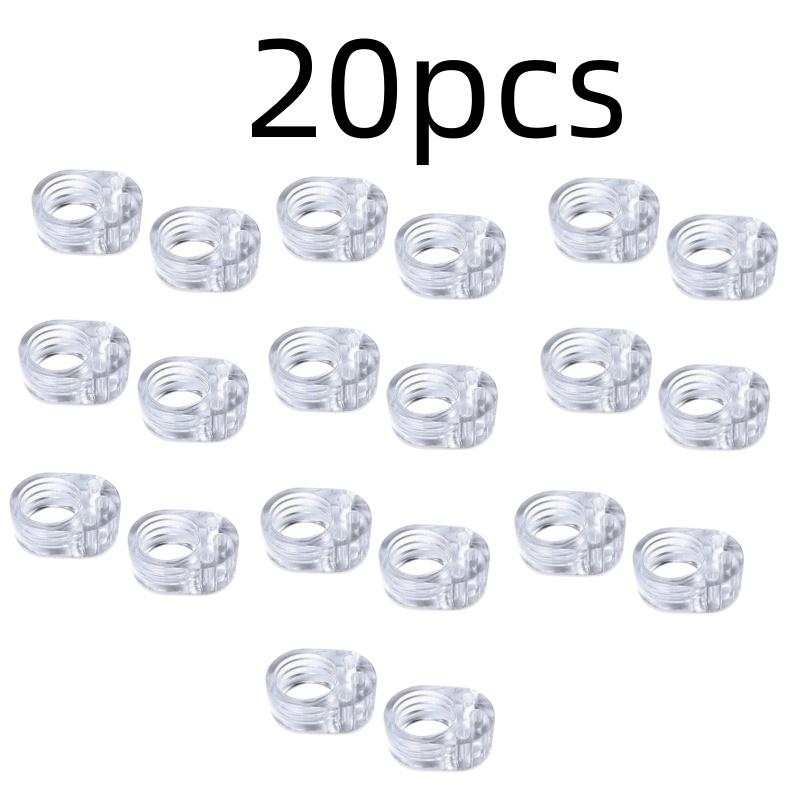 4Pcs Door Stopper Transparen Silicone Door Handle Pad Wall Anti-Collision Buffer Baby Safety Protection Wall Furniture Protector