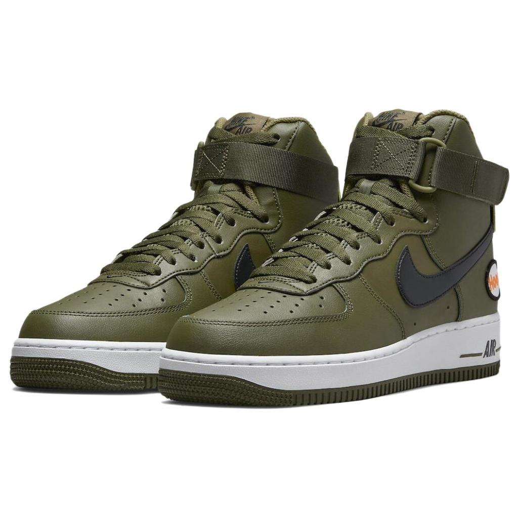 New Nike Air Force 1 High '07 LV8 Hoops Pack Rough Green DH7453-300