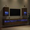 Wall Mounted TV Cabinets 2 pcs Artisan Oak 30.5 x 30 x 60 cm