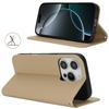 Applicable to iPhone16 mobile phone leather case 17Pro lychee pattern flip magnetic card holder portable rope 14plus