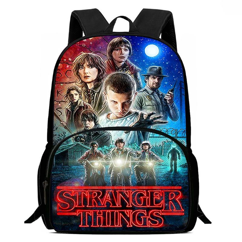 Monster Story Schoolbag High Definition Multi-Function Oxford Lightweight Backpack
