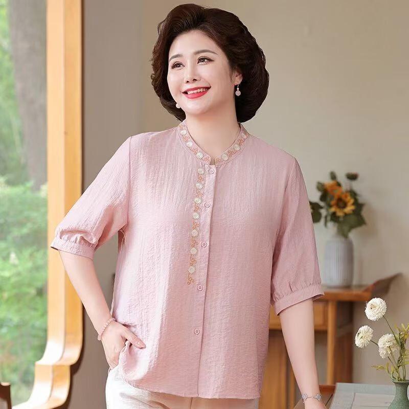 Women's New Chinese Style Floral Summer Two-Piece Set
