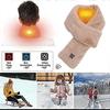 Electric Heated Scarf with 3 Heat Levels, USB Heated Scarf Neck Warmer for Women Winter Indoor & Outdoor