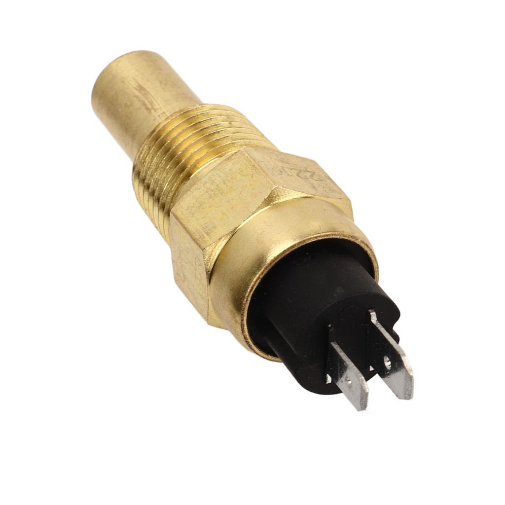 Water Temperature Sensor 3/8NPT 3W Overheating Alarm Engine Coolant Temp Transducer for Diesel Gener