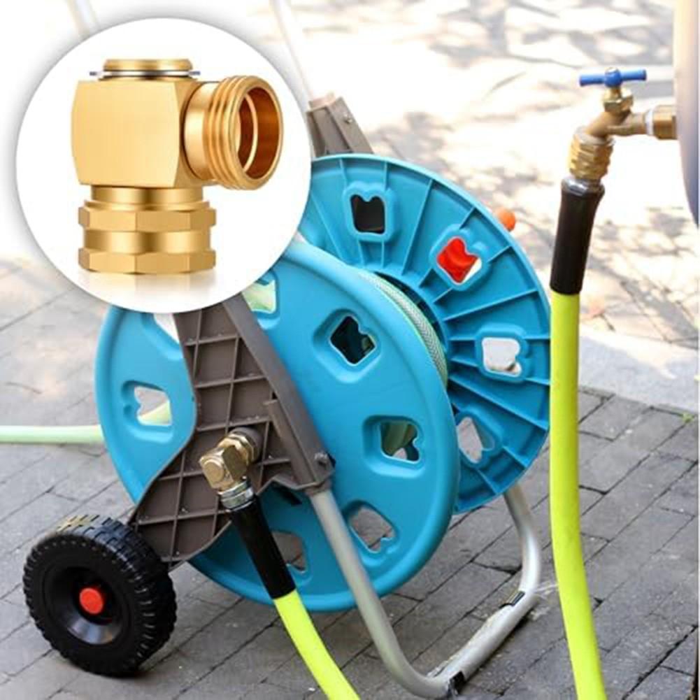 Stupeň Stupeň Zahradní hadice Otočný kolenní konektor Masivní mosaz