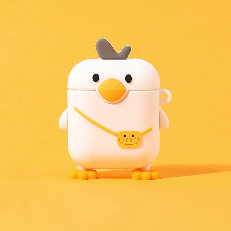 Estojo de Pão de Biscoito de Chocolate 3D Para AirPods 1 2 3 4 Pro Desenho Animado Fofo Estojo de Fone de Ouvido Para AirPods Pro 2 Capa Macia de Silicone For AirPods 4