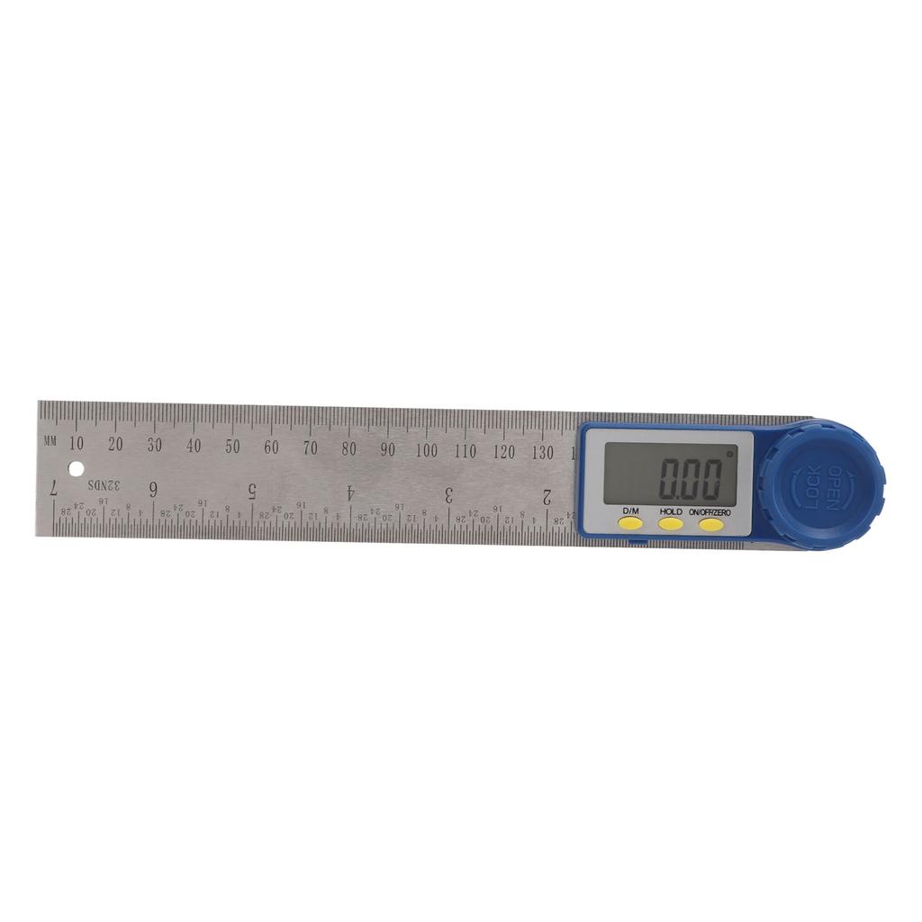 Digital Protractor Multifunctional Angle Ruler Finder Meter Stainless Steel Woodworking Ruler Goniometer