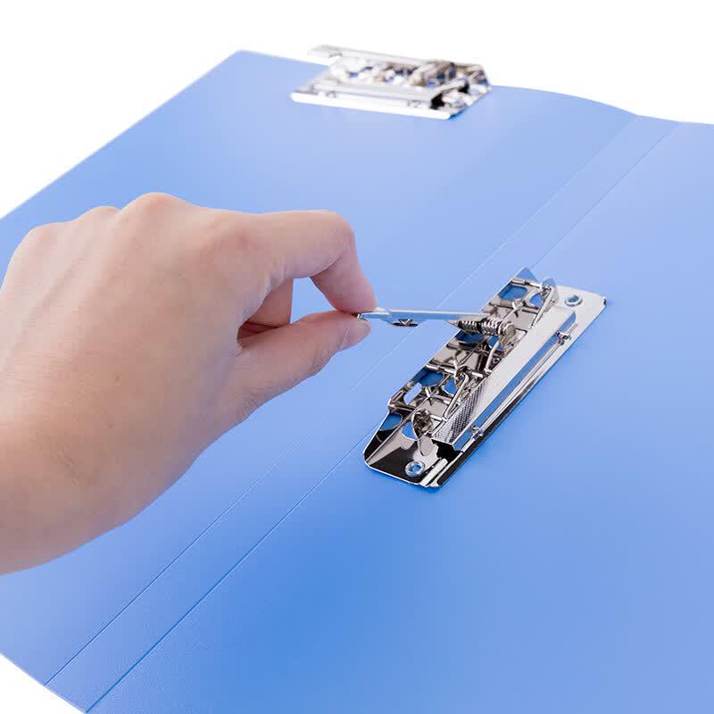 Deli A4 Double Strong Clip File Folder