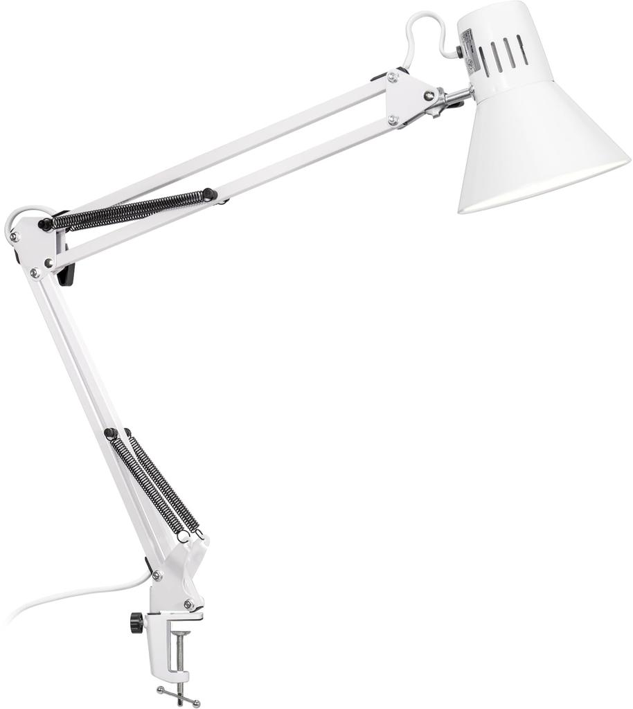TAOSITON Arm Lamp, Desk Lamp with Clamp (E26, Bulb Sold Separately) - Long Arm, Wide-Area Lighting, Smart Bulb and Timer Compatible (Physical Switch