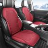 3D Textured Breathable Cooling Summer Car Seat Cushions,Ice Silk Fabric Front Dual-Seat Pads, Easy Installation No Straps Need