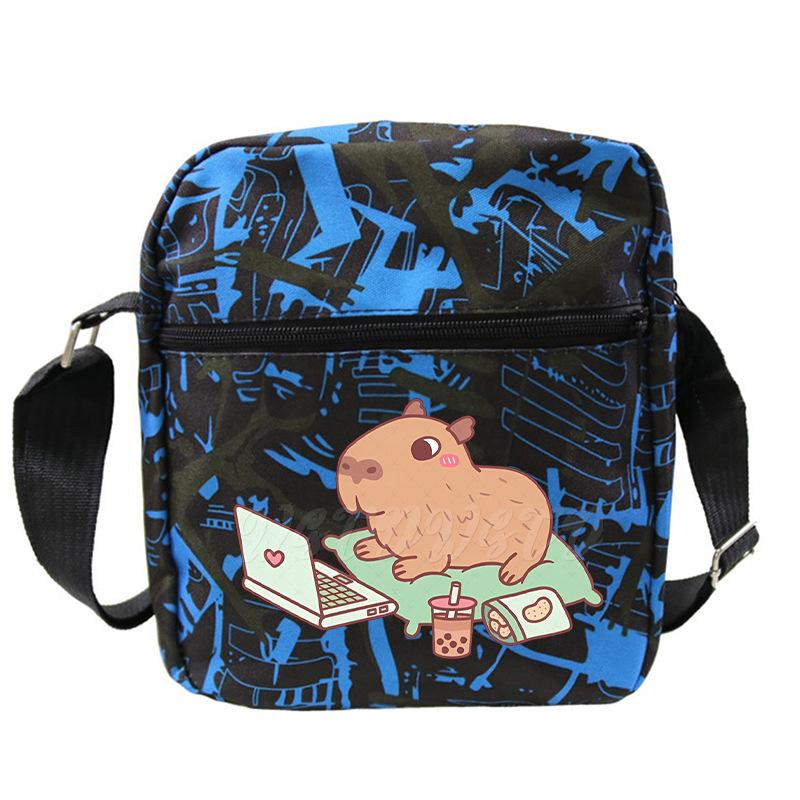 Fashion Versatile Children'S Portable Shoulder Bag Printed Trend Multifunctional Oblique Span Bag