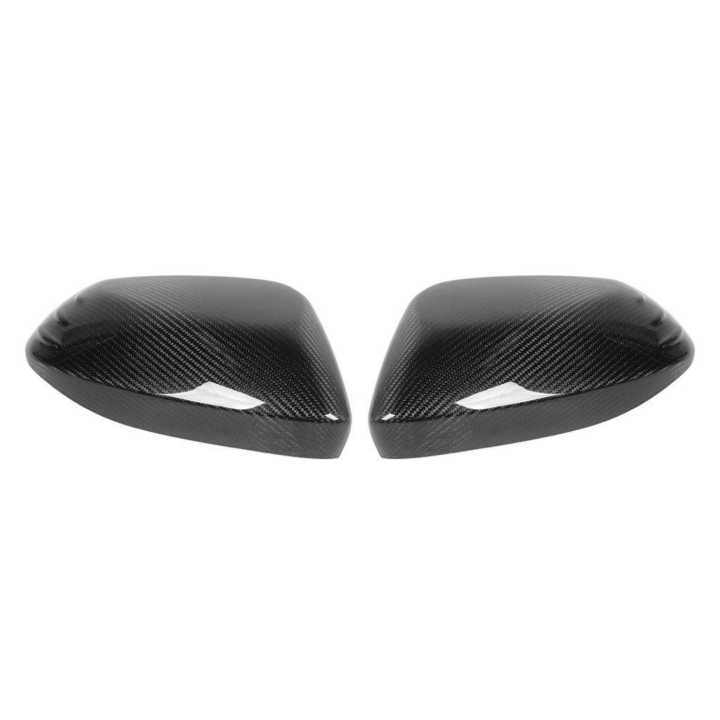 Carbon Fiber Side Mirror Cover Glossy Real Wing Mirror Cap Replacement Cover for Toyota Corolla Yaris GR Matte Elegant Outside Mirror Cover Trim Trim,