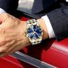 POEDAGAR Luxury Fashion Man Clock Top Business Waterproof Luminous Date Week Men's Watches Quartz Stainless Steel Wristwatch