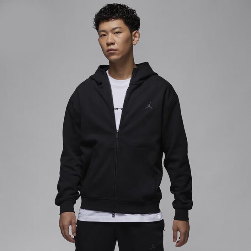 Jordan Men s Knit Sport Casual Jacket FV8603-010 L