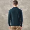 Antonio Men's 100% Merino Wool Long Sleeve Polo Shirt