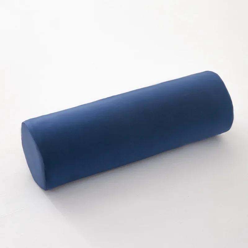 

Подушка-валик для шеи, подушка из пены с эффектом памяти, цилиндрическая круглая подушка, подушки для снятия боли во время сна, съемный чехол 38x12m 1pcs