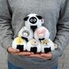 Keychain STS Shaun Onigiri 8cm Sheep Plush Toy White [Niki] W9×D8×H6cm