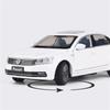 TCFJN1 1:32 VW Passat 380 TSI Alloy Car Model Diecast Metal Toy Car Vehicles Model High Simulation Sound and Light Collection Kids Gift