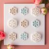 Embossed Mold Snowflake Polymer Clay Cutter Mold Handmade Cutting Die  Jewelry Making